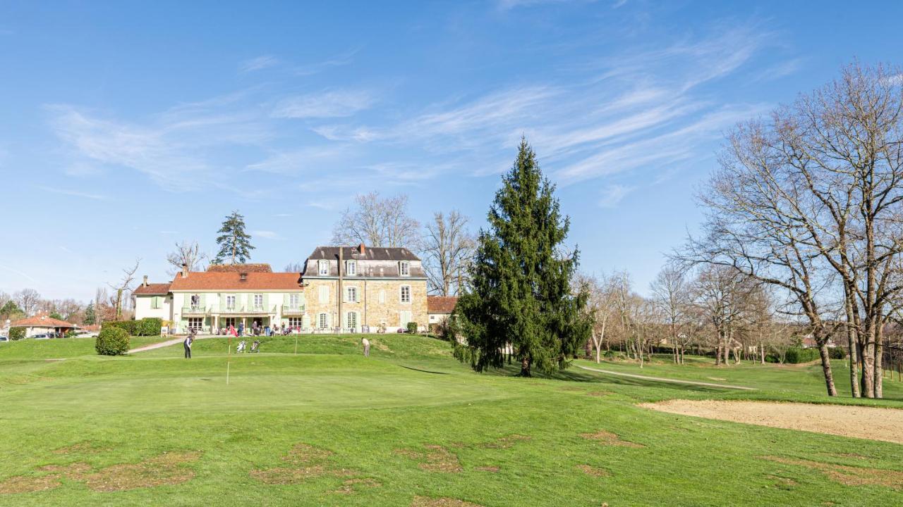 Hotel Helios - Golf Salies-de-Béarn المظهر الخارجي الصورة